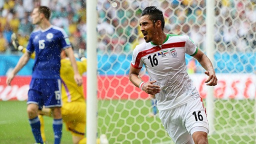 زننده ی اولین ایران در جام جهانی 2014