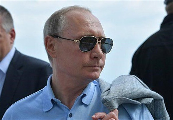  تصویر جدید پوتین بعد از مذاکره با ایران!