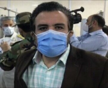 حسینی بای خبرنگار صدا وسیما کرونا گرفت