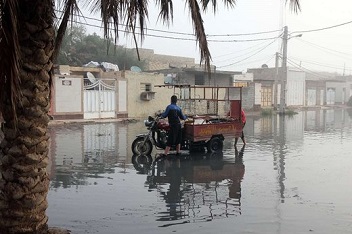 آخرین وضعیت آبگرفتگی در اهواز و ماهشهر