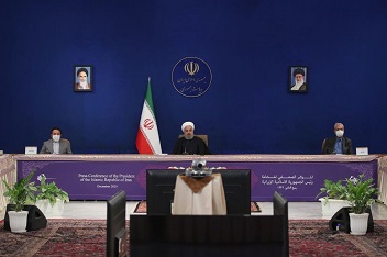 روحانی:‌ دولت نمی گذارد عده‌ای پایان تحریم را به تأخیر بیندازند