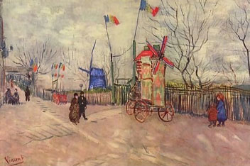 نقاشی پاریس ونگوگ برای اولین بار در معرض نمایش عموم قرار گرفت