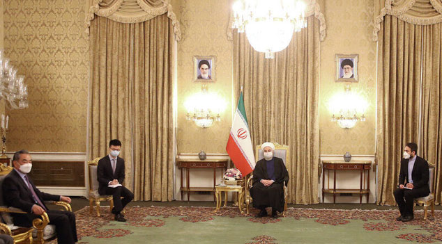 روحانی: روابط با چین برای ایران مهم و راهبردی است