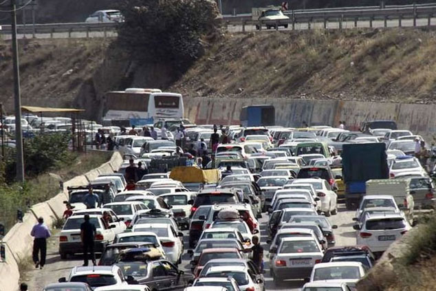 ترافیک در خروجی‌های تهران