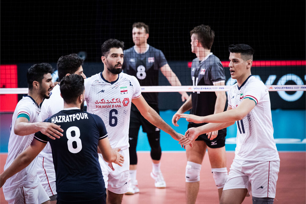 ایران ۳ - کانادا ۱ / دومین پیروزی بلند قامتان در لیگ جهانی والیبال