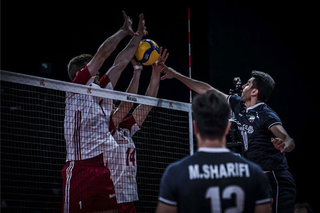 والیبال ایران به لهستان هم باخت