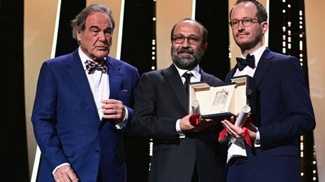 افتخاری دیگر برای اصغر فرهادی / «قهرمان» جایزه بزرگ «کن» را گرفت
