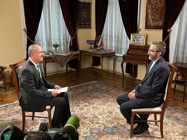 باقری در مصاحبه با خبرنگار شبکه راشاتودی: هدف ایران در مذاکرات با ۱+۴ لغو تحریم های ظالمانه است