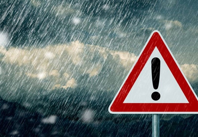 سازمان هواشناسی از تشدید فعالیت سامانه بارشی در ۱۴ استان کشور تا فردا خبر داد