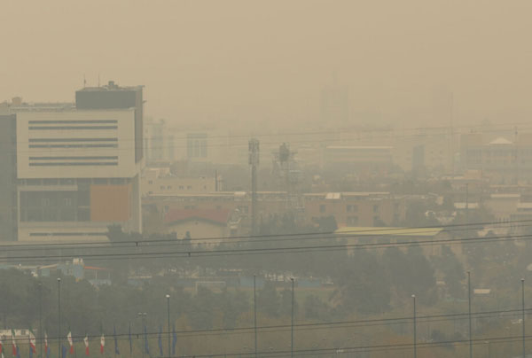 پیش بینی انباشت آلاینده‌های جوی و کاهش کیفیت هوا برای تهران