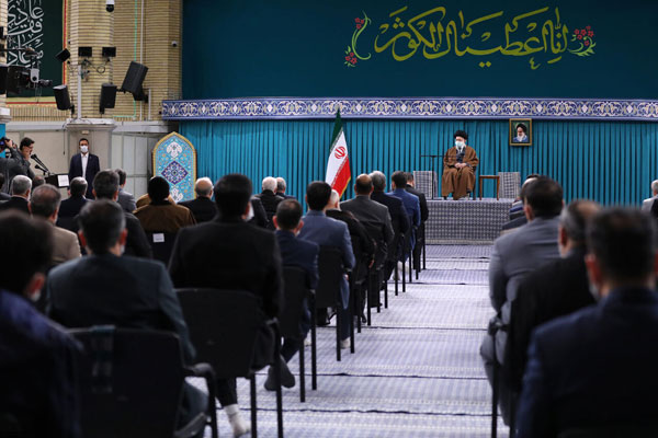 بیانات رهبر انقلاب اسلامی در دیدار مداحان اهل‌بیت علیهم‌السلام