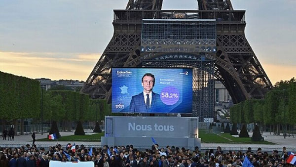 آشوب در پاریس در پی اعلام نتایج/ماکرون: رئیس جمهور همه فرانسوی‌ها خواهم بود