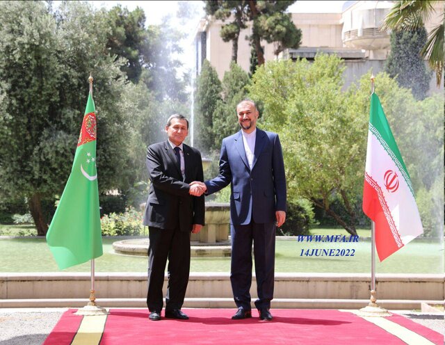 امیرعبداللهیان: زیربناهای گسترش روابط ایران - ترکمنستان با بنیان قوی گذاشته شده است