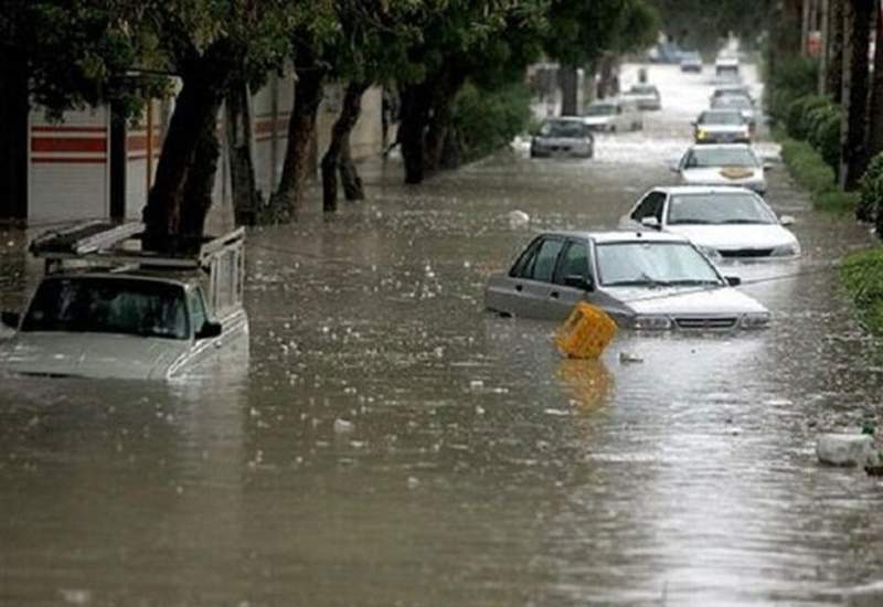 «مانسون» همچنان بر فراز ایران و کشورهای همسایه و تدوام وضعیت «خطرناک» بارش‌ها