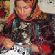 نگاهی بر سوزن دوزی در استان سمنان