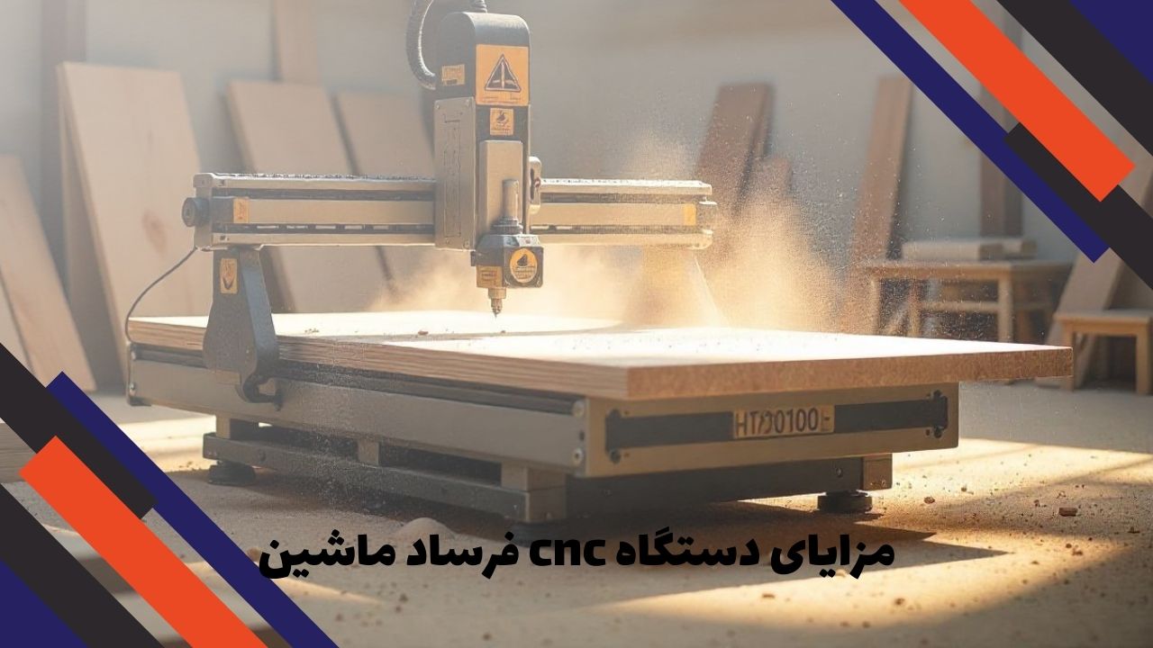 مزایای دستگاه cnc فرساد ماشین