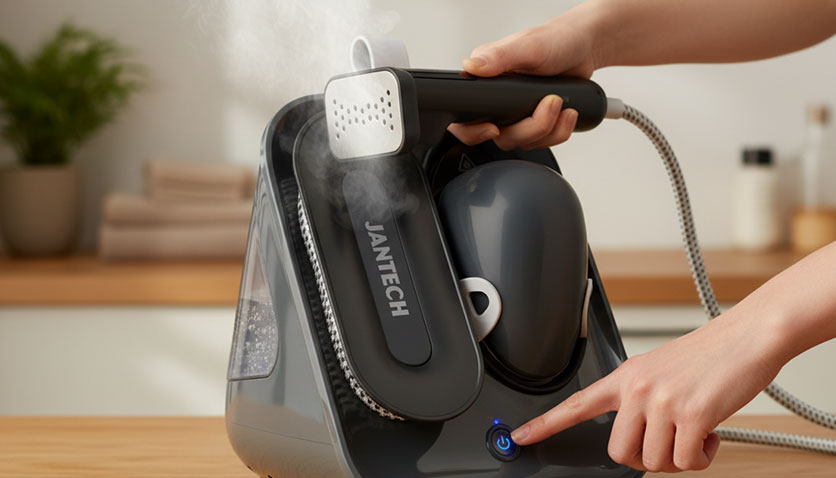 نکات مهم و ایمنی برای استفاده از بخارگر مخزن دار و دستی