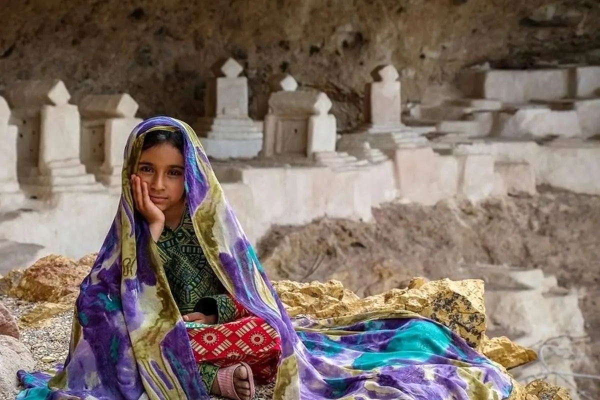 تاثیر لباس دختران بلوچ بر زیبایی آن‌ها