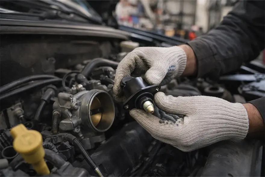 بررسی و تعویض استپر موتور خودرو