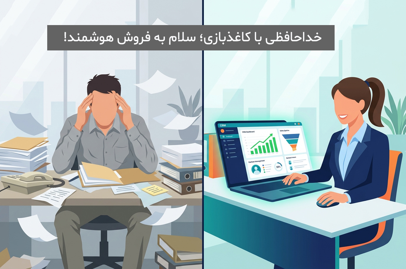 رهایی از آشفتگی؛ مدیریت داده‌محور با CRM