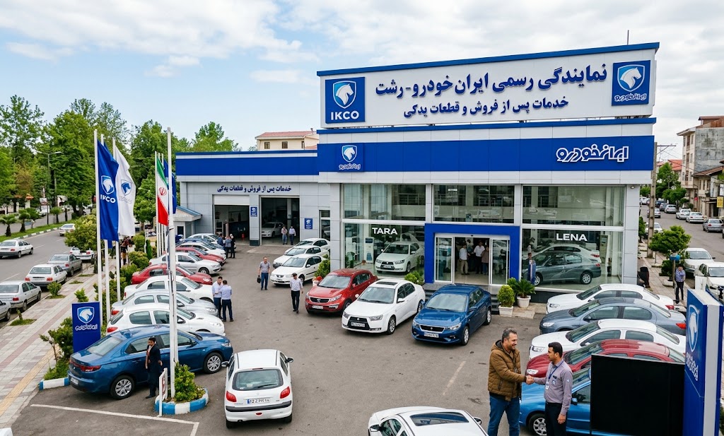 نمایندگی ایران خودرو رشت