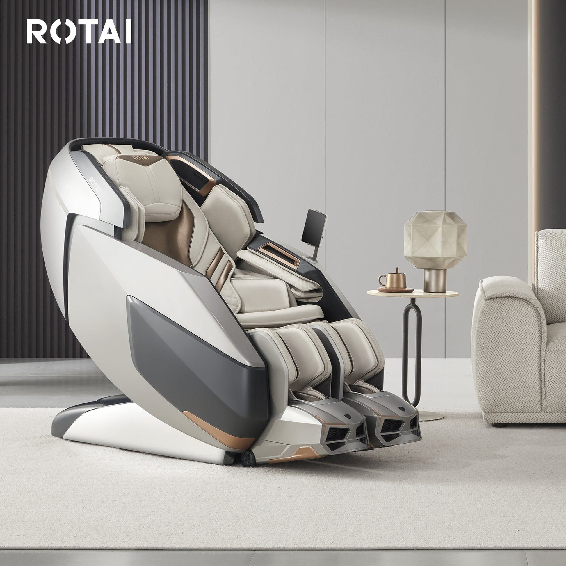 A massage chair in a roomAI-generated content may be incorrect.