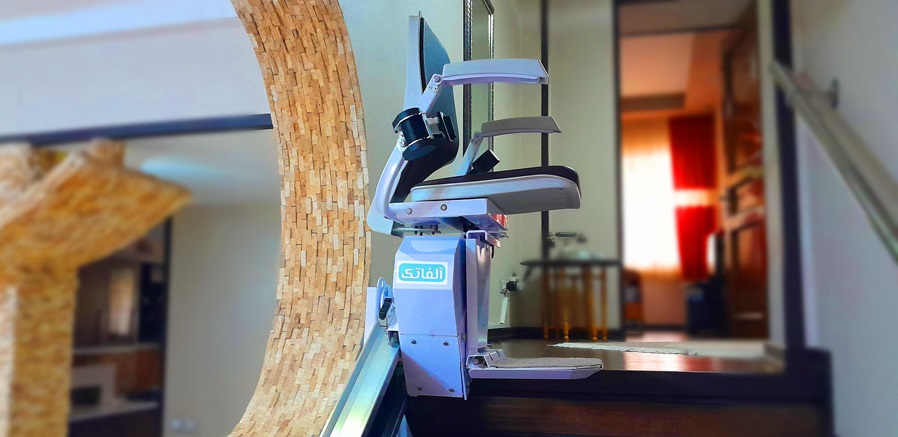 پله پیما در خانه دوبلکس