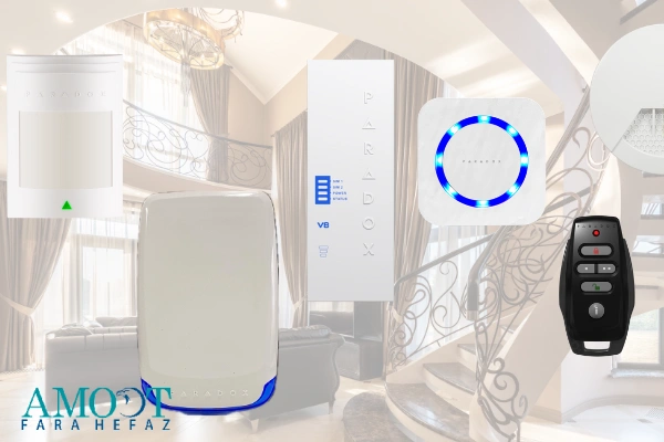 قیمت دزدگیر پارادوکس شرکت آموت